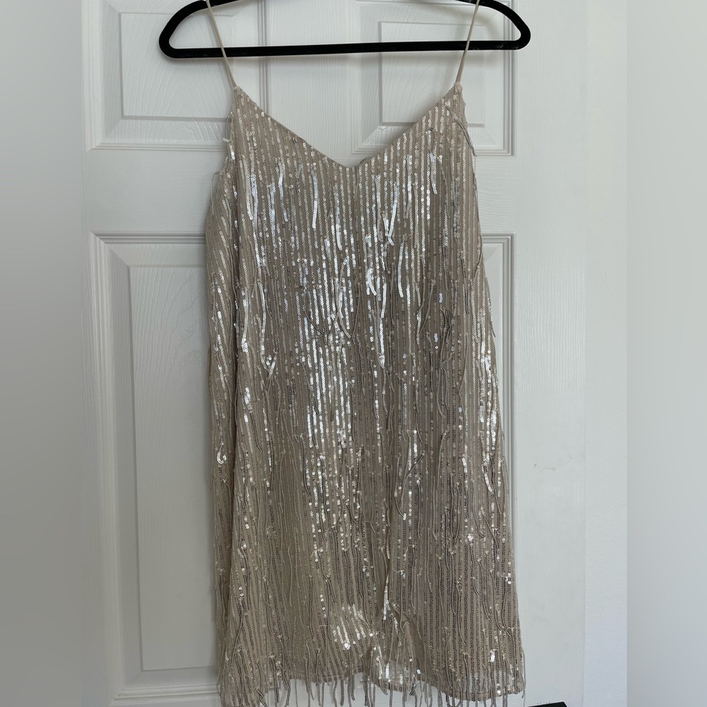 Sequin mini dress